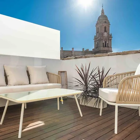 Penthouse With Terrace And Cathedral Views By Rems Apartment Malaga
